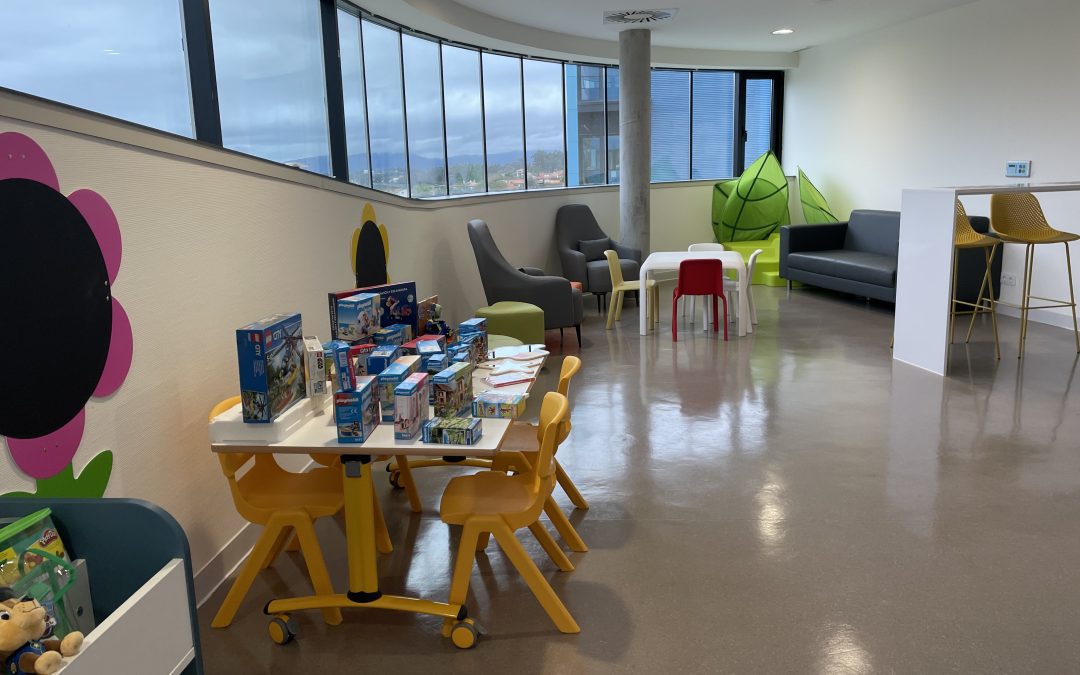 Pediatric Oncology Playroom at the Hospital Álvaro Cunqueiro in Vigo